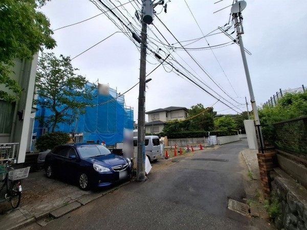 藤沢市鵠沼松が岡、新築一戸建ての画像です