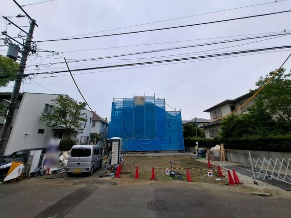 藤沢市鵠沼松が岡、新築一戸建ての画像です