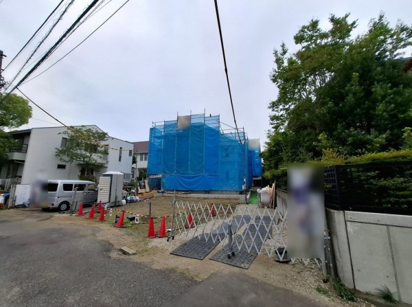 藤沢市鵠沼松が岡、新築一戸建ての画像です