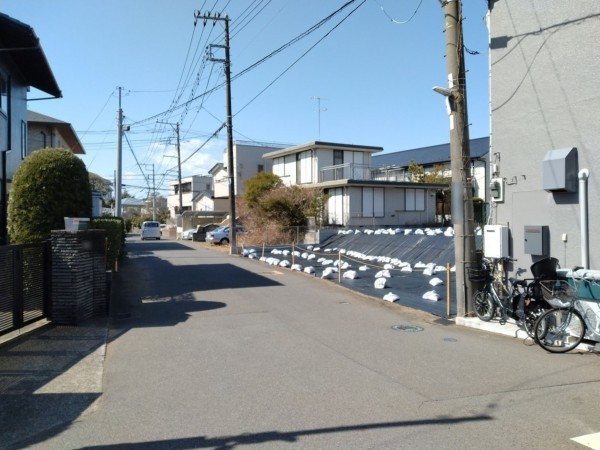 藤沢市鵠沼藤が谷、土地の画像です