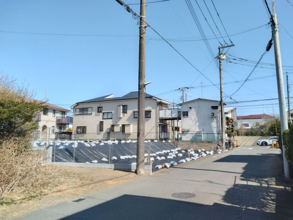 藤沢市鵠沼藤が谷、土地の画像です