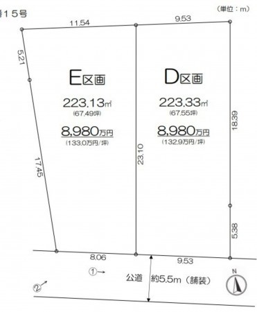 藤沢市鵠沼藤が谷、土地のその他画像です
