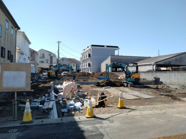 藤沢市辻堂元町、土地の画像です