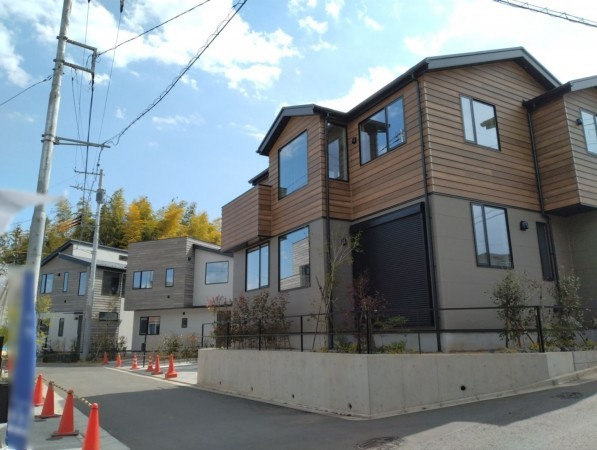 藤沢市大鋸、新築一戸建ての画像です