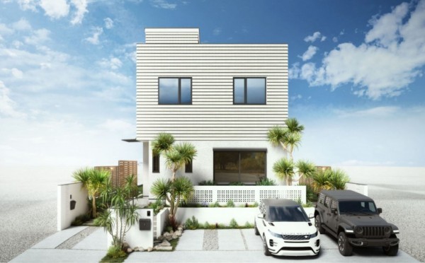 藤沢市辻堂東海岸、新築一戸建ての画像です