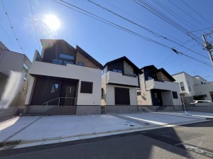 藤沢市鵠沼海岸、新築一戸建ての画像です