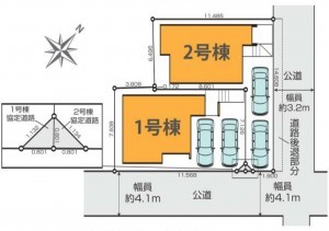 藤沢市鵠沼海岸、新築一戸建ての画像です