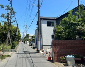 藤沢市鵠沼松が岡、新築一戸建ての画像です