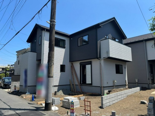 藤沢市鵠沼松が岡、新築一戸建ての画像です