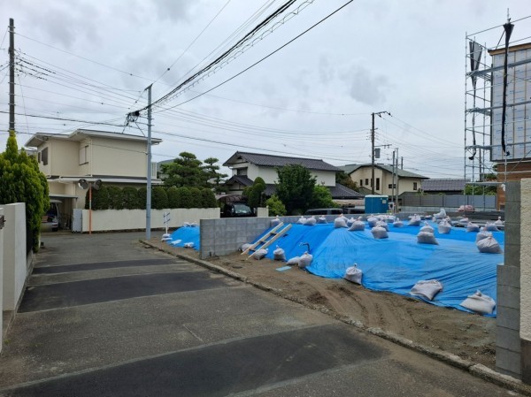 藤沢市辻堂太平台、土地の画像です