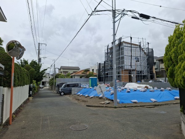 藤沢市辻堂太平台、土地の画像です