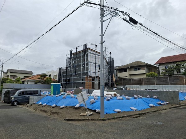藤沢市辻堂太平台、土地の画像です