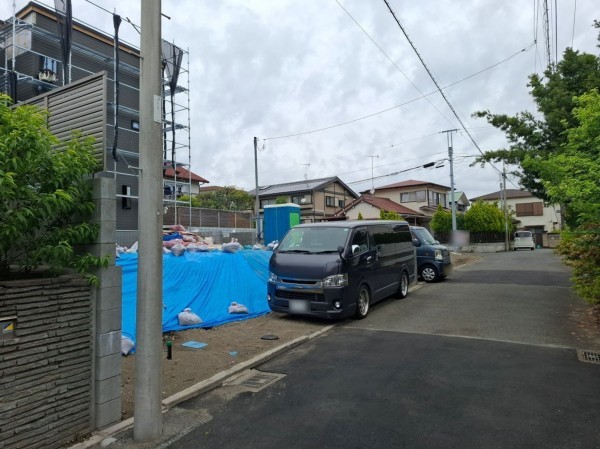藤沢市辻堂太平台、土地の画像です