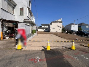 藤沢市鵠沼海岸、土地の画像です