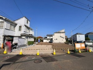 藤沢市鵠沼海岸、土地の画像です