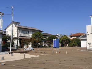 藤沢市鵠沼海岸、土地の画像です
