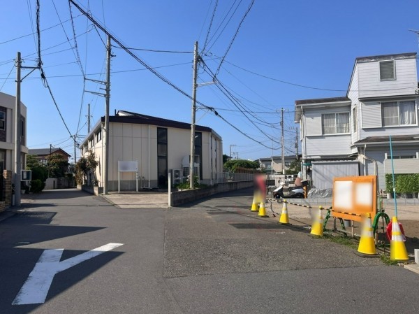 藤沢市鵠沼海岸、土地の画像です