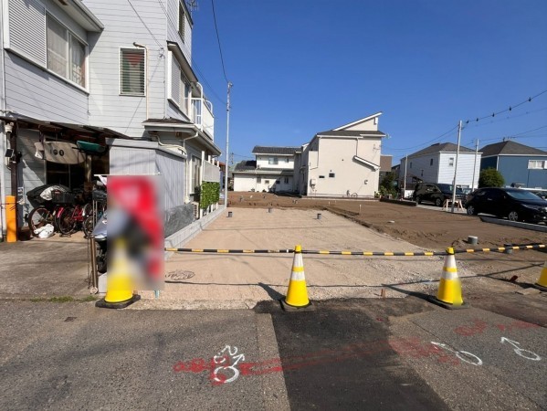 藤沢市鵠沼海岸、土地の画像です