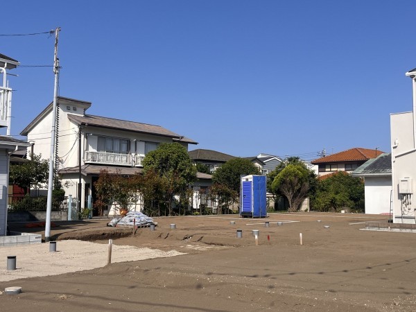 藤沢市鵠沼海岸、土地の画像です