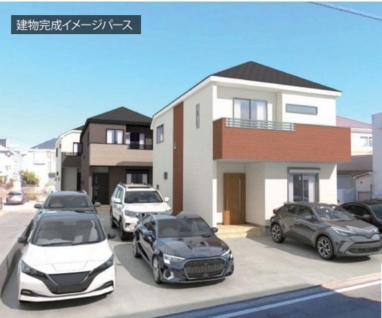 藤沢市辻堂、新築一戸建ての画像です
