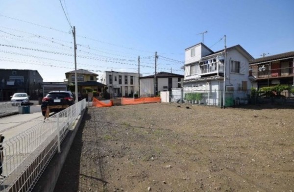 藤沢市鵠沼海岸、土地の画像です