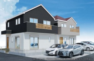 藤沢市西富、新築一戸建ての画像です