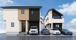 藤沢市片瀬海岸、新築一戸建ての画像です