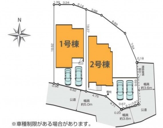 藤沢市城南、新築一戸建ての画像です