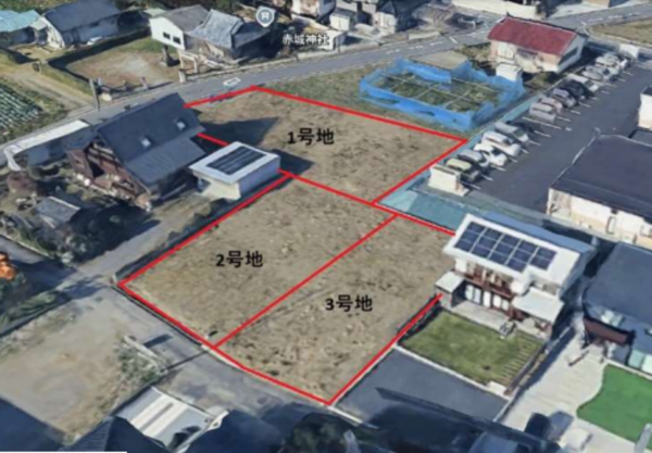 前橋市亀泉町、土地の画像です