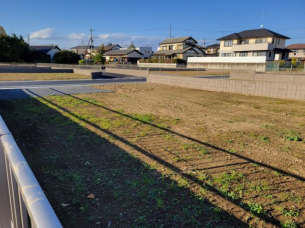 館林市小桑原町、土地の画像です