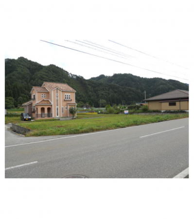 高山市清見町、土地の画像です