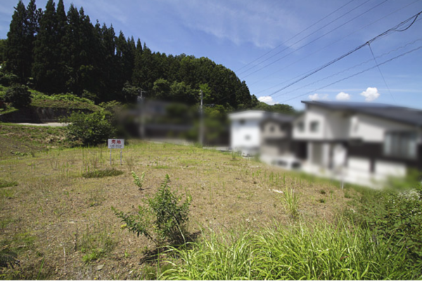 高山市下岡本町、土地の画像です
