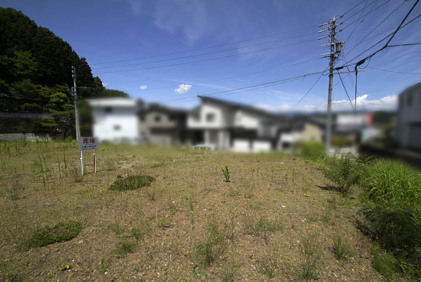 高山市下岡本町、土地の画像です