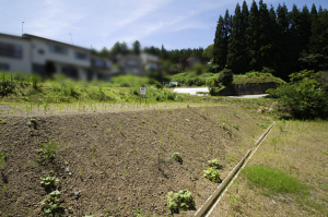 高山市下岡本町、土地の画像です