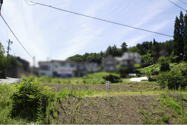 高山市下岡本町、土地の画像です