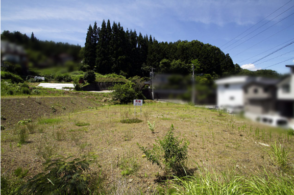 高山市下岡本町、土地の画像です