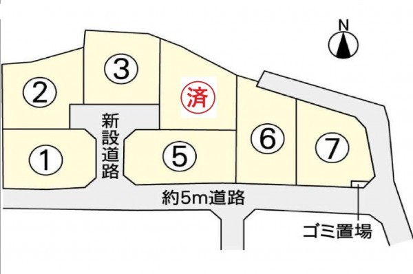 熊本市南区富合町、土地のその他画像です