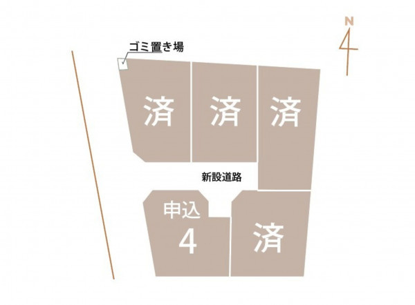 熊本市南区白石町、土地のその他画像です