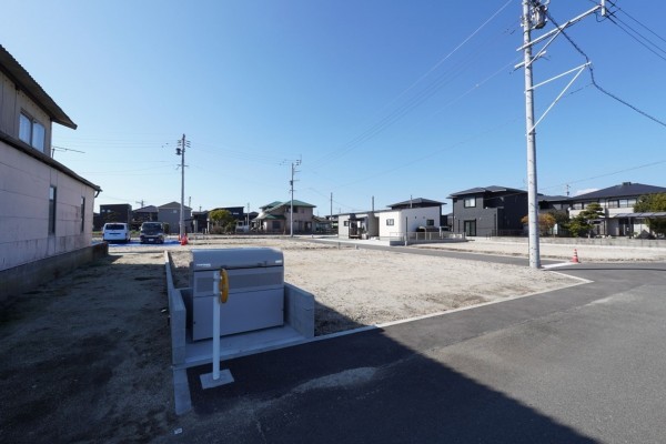 熊本市西区中島町、土地の画像です