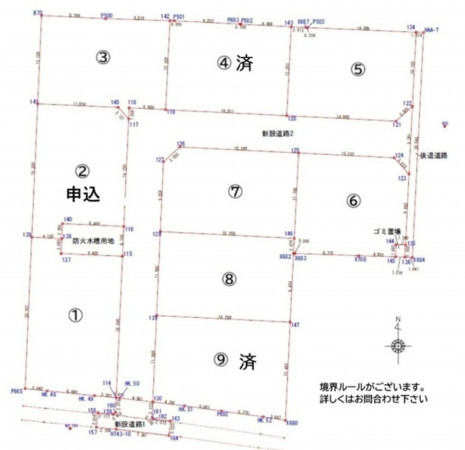 熊本市西区中島町、土地のその他画像です