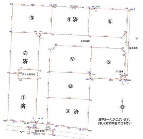 熊本市西区中島町、土地のその他画像です