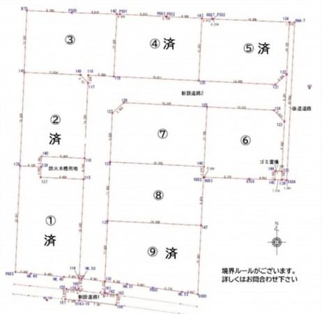 熊本市西区中島町、土地のその他画像です