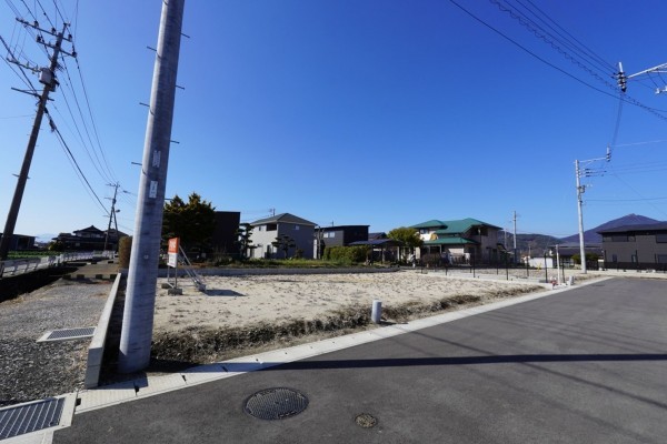 熊本市西区中島町、土地の画像です