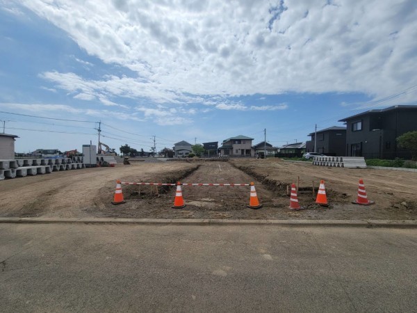 熊本市西区中島町、土地の画像です
