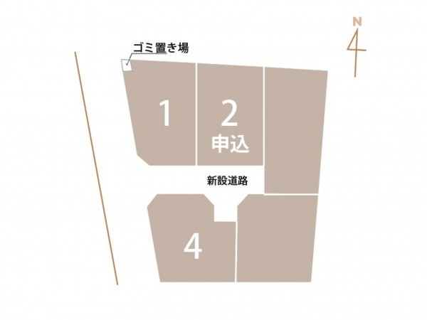 熊本市南区白石町、土地のその他画像です