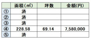 熊本市南区白石町、土地の画像です