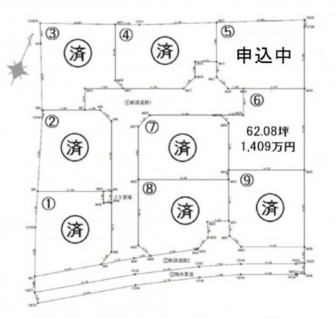 熊本市東区小山、土地のその他画像です