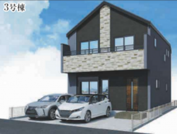 八王子市子安町、新築一戸建ての画像です