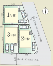 八王子市子安町、新築一戸建ての画像です