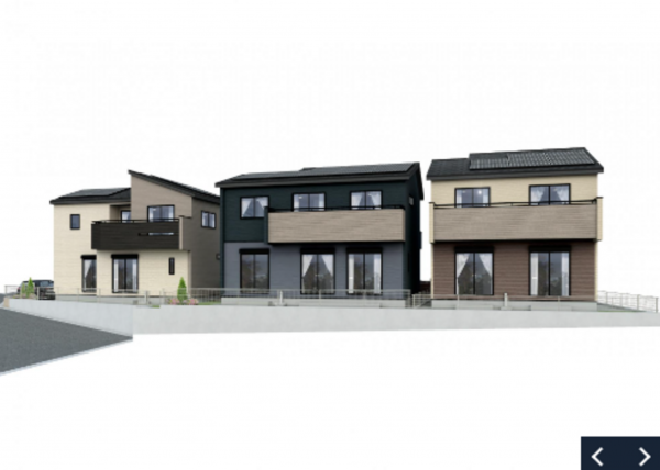 八王子市石川町、新築一戸建ての画像です